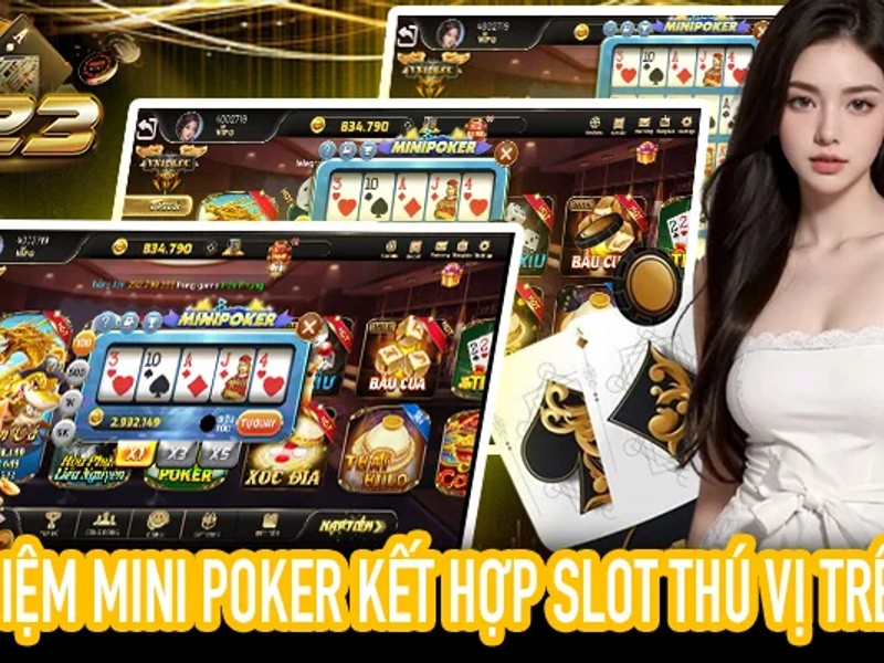 Live Poker trực tuyến tại EU9 với bàn chơi và người chia bài